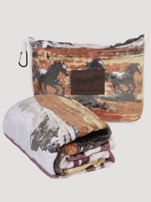 Wrangler Travel Blanket in Multi