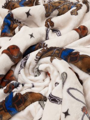 Wrangler Lounge Plush Sherpa Blanket