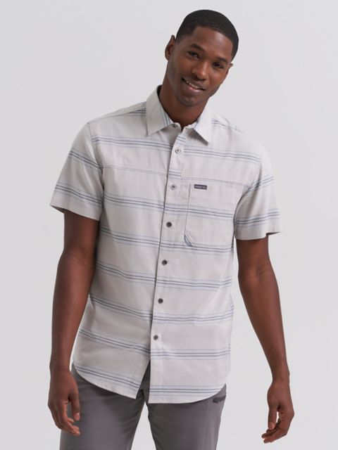 Мужские рубашки Wrangler Men's Stripe Outdoor Shirt