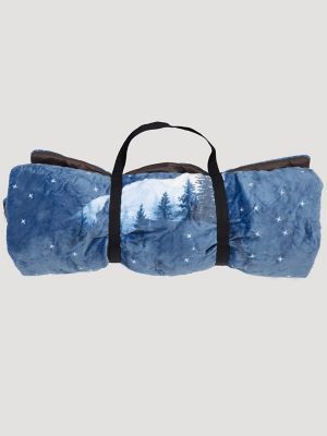 Kid's Wrangler Sleeping Bag in Blue