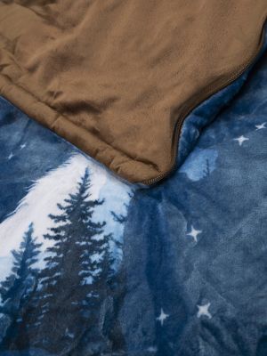 Kid's Wrangler Sleeping Bag in Blue
