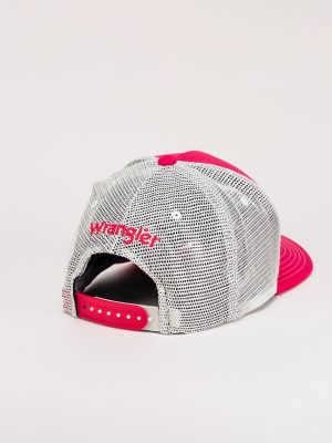 Womens Rodeo Trucker Hat:Pink:One Size alternative view 2