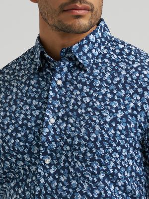 Men's Cody Johnson Performance Button Down Shirt in Peacock Floral