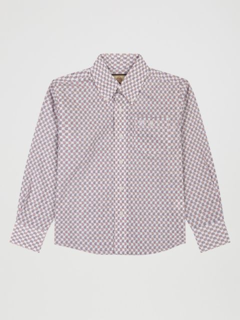 Детские рубашки Wrangler Boy's Classic Button-Down Print Shirt