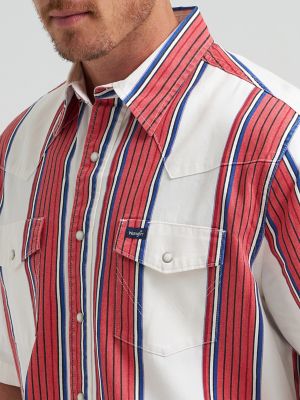 Brushpopper Western Snap Short Sleeve Work Shirt