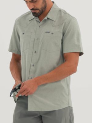 Мужские рубашки Wrangler Men's Western Outdoor Shirt — фото 3