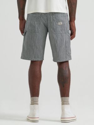 Men's Railroad Stripe Carpenter Short in Railroad Stripe alternative view 4