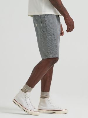 Men's Railroad Stripe Carpenter Short in Railroad Stripe alternative view 7