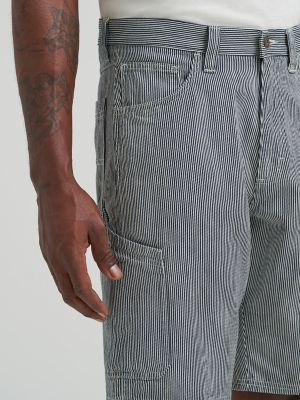 Men's Railroad Stripe Carpenter Short in Railroad Stripe alternative view 9