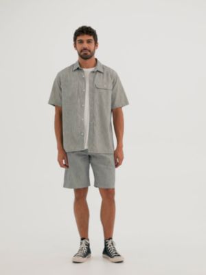 Men's Railroad Stripe Carpenter Short in Railroad Stripe alternative view