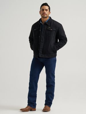Men's Wrangler Retro&reg; Sherpa Lined Western Denim Jacket