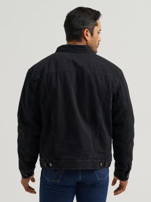 Men's Wrangler Retro&reg; Sherpa Lined Western Denim Jacket