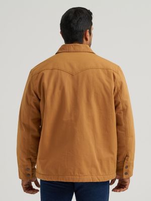 Men's Western Lined Canvas Barn Coat