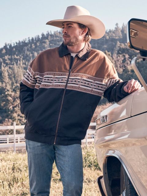 Мужские куртки Wrangler Men's Wrangler® Checotah® Bomber Jacket