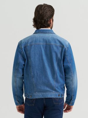 Cowboy Cut Flannel Lined Denim Jacket