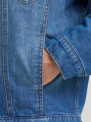Cowboy Cut Flannel Lined Denim Jacket