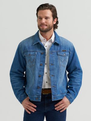 Cowboy Cut Flannel Lined Denim Jacket
