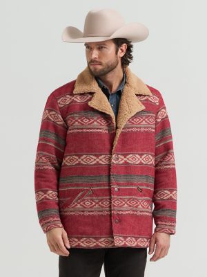 Men's Jacquard Wrange Jacket