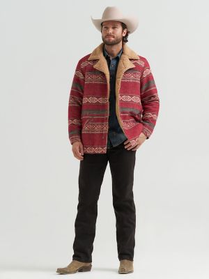 Men's Jacquard Wrange Jacket