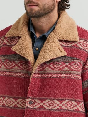 Men's Jacquard Wrange Jacket