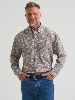 Wrangler&reg; George Strait&trade; Performance Button Down Shirt