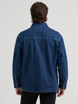 Men's Wrangler Unlined Denim Chore Jacket