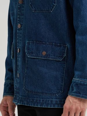 Men's Wrangler Unlined Denim Chore Jacket