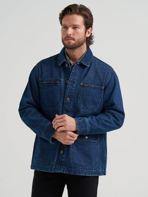 Men's Wrangler Unlined Denim Chore Jacket