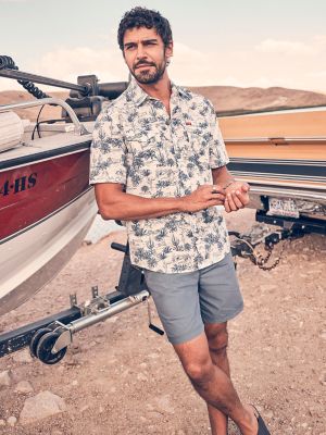 Men's Hybrid Flat Front Short