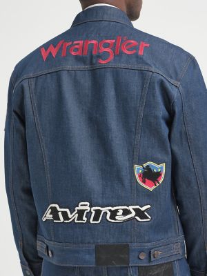 Wrangler x AVIREX AOP Patch Jacket