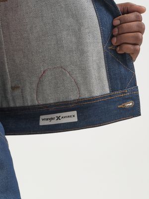 Wrangler x AVIREX AOP Patch Jacket