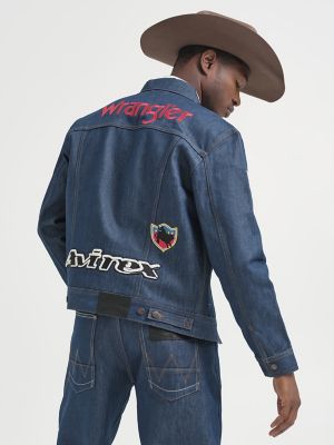 Wrangler x AVIREX AOP Patch Jacket