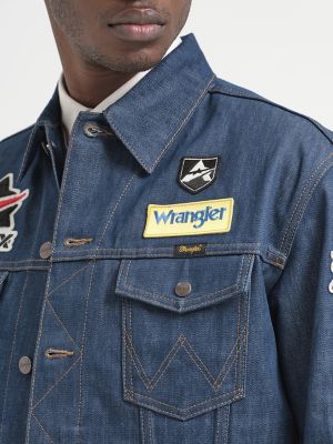 Wrangler x AVIREX AOP Patch Jacket