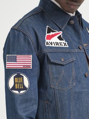Wrangler x AVIREX AOP Patch Jacket