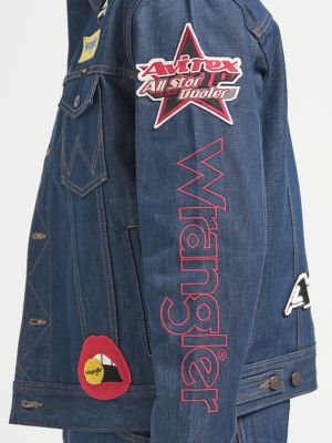 Wrangler x AVIREX AOP Patch Jacket
