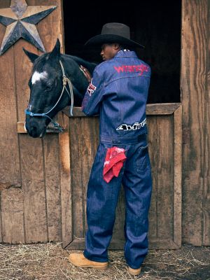 Wrangler x AVIREX Barrel Jean