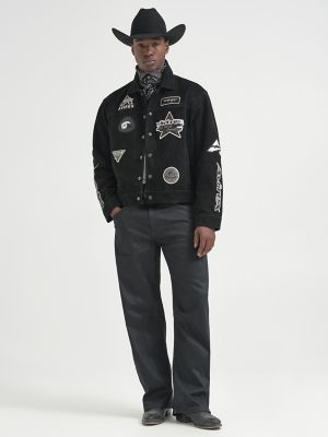 Wrangler x AVIREX Coated Barrel Jean