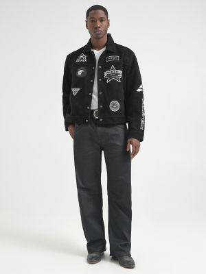 Wrangler x AVIREX Coated Barrel Jean