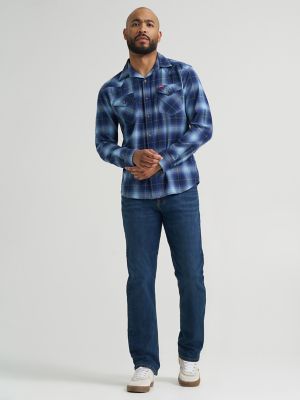 Mens Free To Stretch Straight Fit Jean:Oliver:36:30 main view