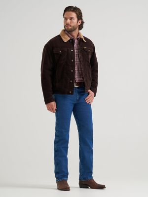 Men's Wrangler&reg; Cowboy Cut&reg; Sherpa Lined Corduroy Jacket