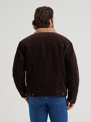 Men's Wrangler&reg; Cowboy Cut&reg; Sherpa Lined Corduroy Jacket