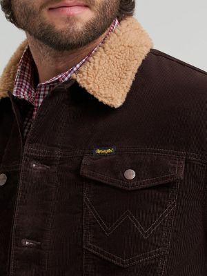 Men's Wrangler&reg; Cowboy Cut&reg; Sherpa Lined Corduroy Jacket