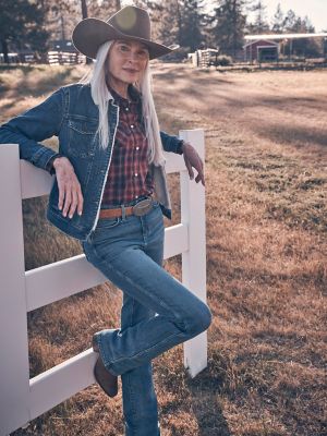 Women's Wrangler Retro&reg; Bailey High Rise Bootcut Jean in Liberty