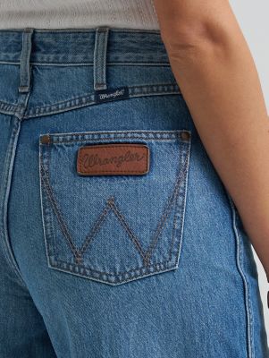 Women's Wrangler Retro&reg; Bailey High Rise Wide Leg Cuffed Jean