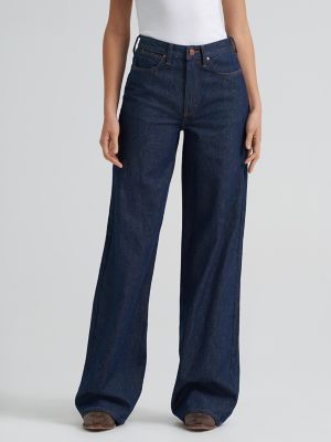 Women's Wrangler Retro&reg; Bailey High Rise Wide Leg Jean in Remy