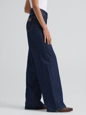 Women's Wrangler Retro&reg; Bailey High Rise Wide Leg Jean in Remy