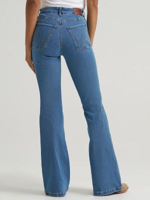 Women's Wrangler BESPOKE High Rise Fashion Flare Jean
