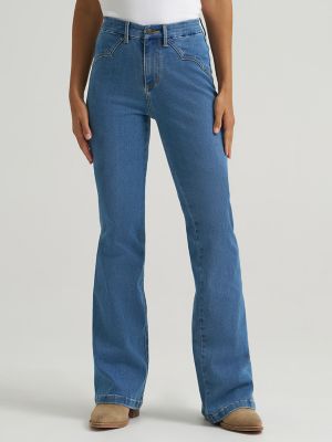 Women's Wrangler BESPOKE High Rise Fashion Flare Jean
