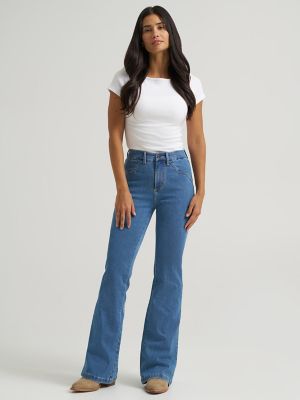 Women's Wrangler BESPOKE High Rise Fashion Flare Jean