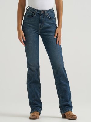 Women's Wrangler Retro&reg; Bailey High Rise Bootcut Jean in Penny